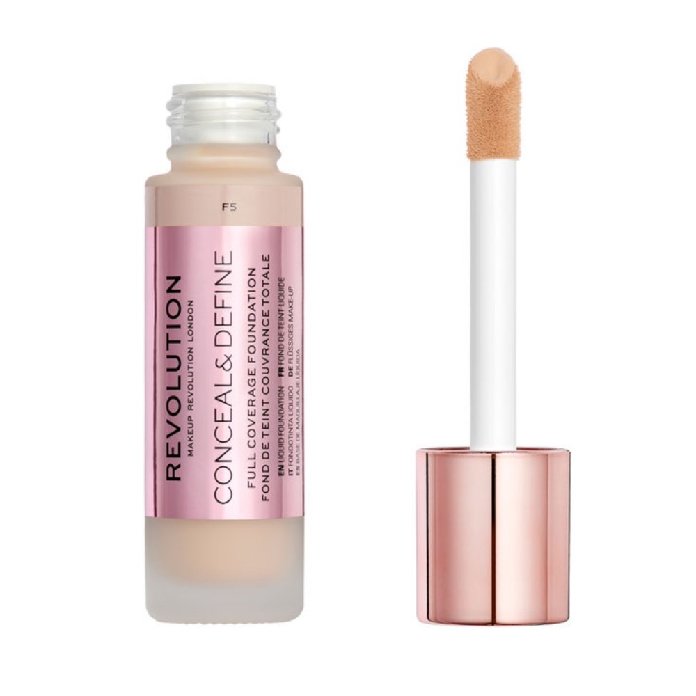 MAKEUP REVOLUTION Conceal and Define Full Coverage Foundation Shade F6